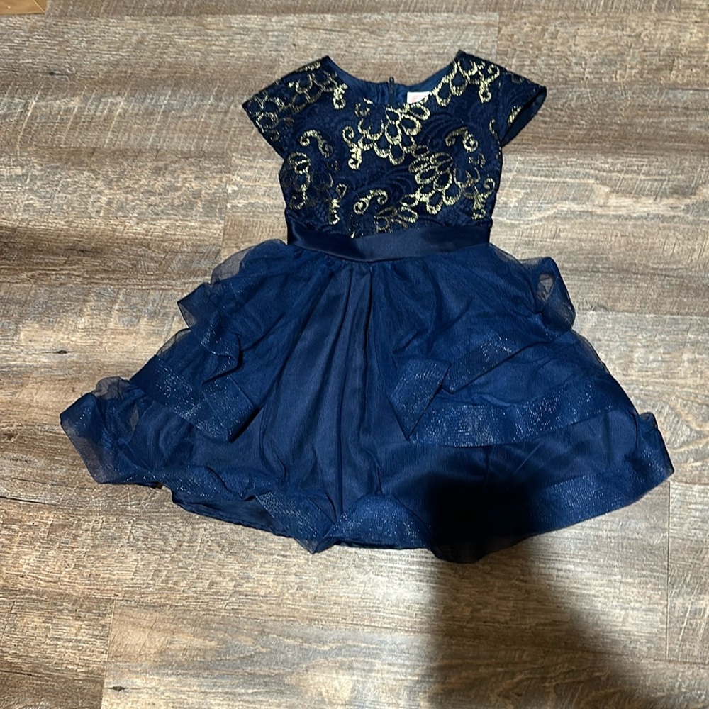 Navy blue dress